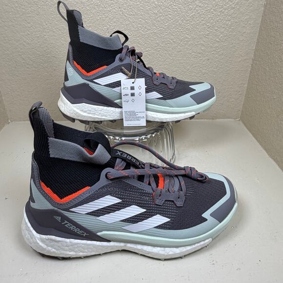 NWT TERREX FREE HIKER 2.0 GORE-TEX HIKING SHOES-Men’s size 8- Pristine condition - Picture 3 of 9